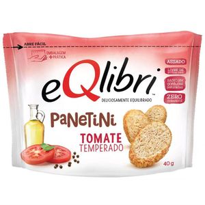 Biscoito Eqlibri Panetini Tomate Temperado 40g.