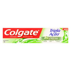 Creme Dental Colgate Tripla Ação 70g Xtra Fresh