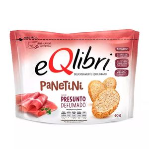 Biscoito Eqlibri Panetini Presunto Defumado 40g.