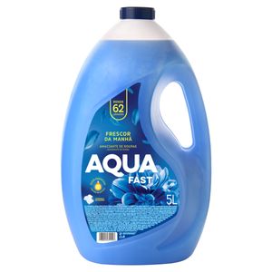 Amaciante Aquafast Azul Frescor Manhã 5 Litros