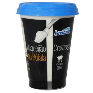 Requeijão Búfala Levitare Cremoso Copo 200g