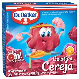 Gelatina Dr Oetker Cereja 20g