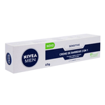 CREME-BARBEAR-NIVEA-65G-SENSITIVE