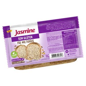 Pão Jasmine Multigrãos Sem Glúten Fatiado 350g