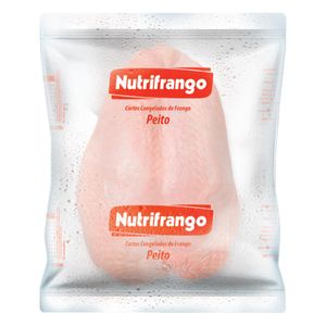 Peito De Frango Nutrifrango Aprox. 1,5kg Com Osso Congelado