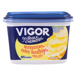 Margarina Vigor 80% Lipídios Com Sal 500g