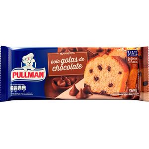 Bolo Pullman Baunilha Gotas Chocolate 250g