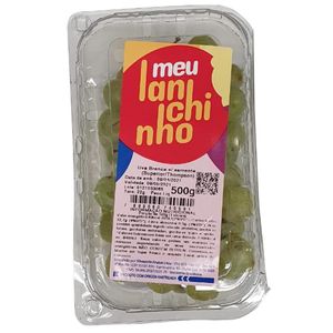 Uva Branca Divertidas Sem Semente 500g