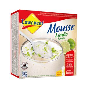 Mousse Po Lowçucar Zero Açucar 25g Limão