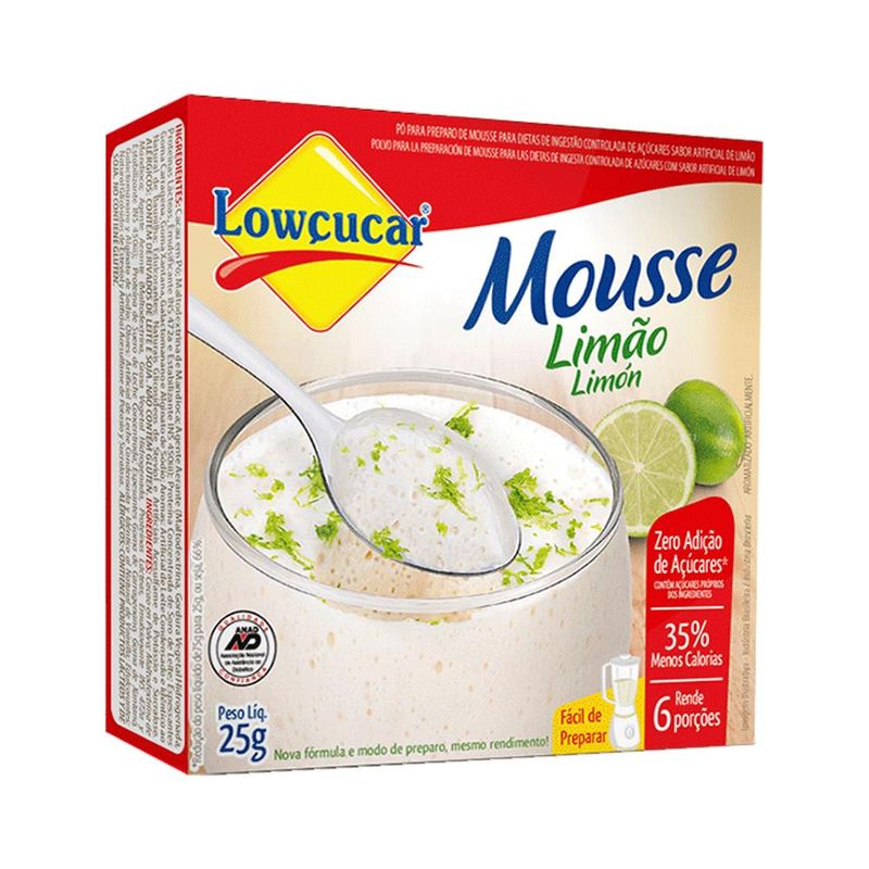 MOUSSE-PO-LOWCUCAR-ZER-ACUC-25G-LIMAO