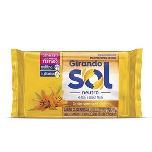 Sabão Girando Sol Neutro 200g