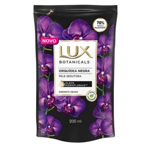 Sabonete Líquido Lux Refil Orquídea Negra 200ml