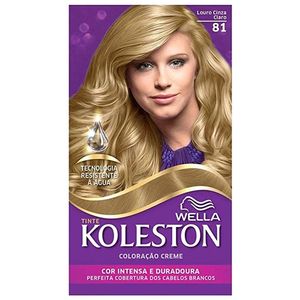 Coloração Koleston Kit 81 Louro Cinza Claro