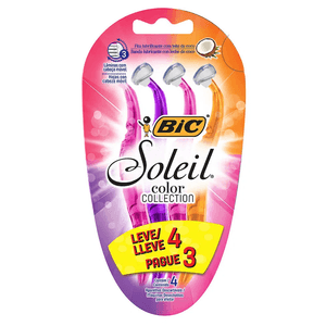 Aparelho Depilador Bic Soleil Color Leve 4 Pague 3