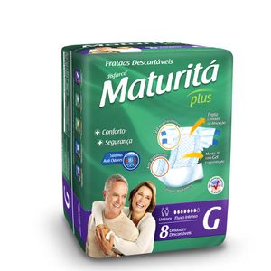 Fralda Maturita Plus G Com 8