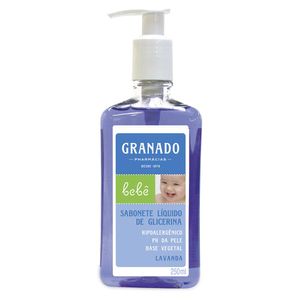 Sabonete Líquido Glicerinado Granado Bebe Lavanda 250ml