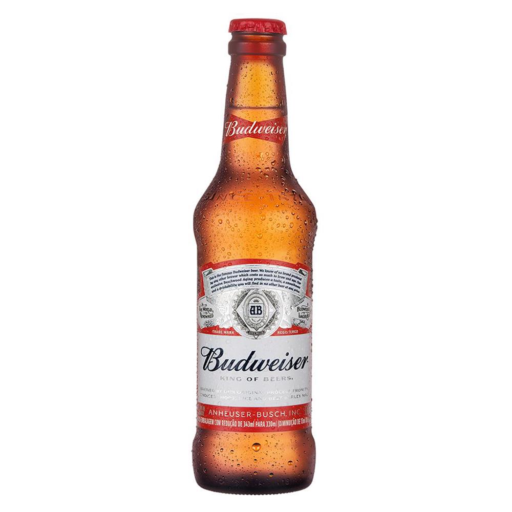 CERVEJA BUDWEISER LONG NECK 330ML - Treichel Delivery