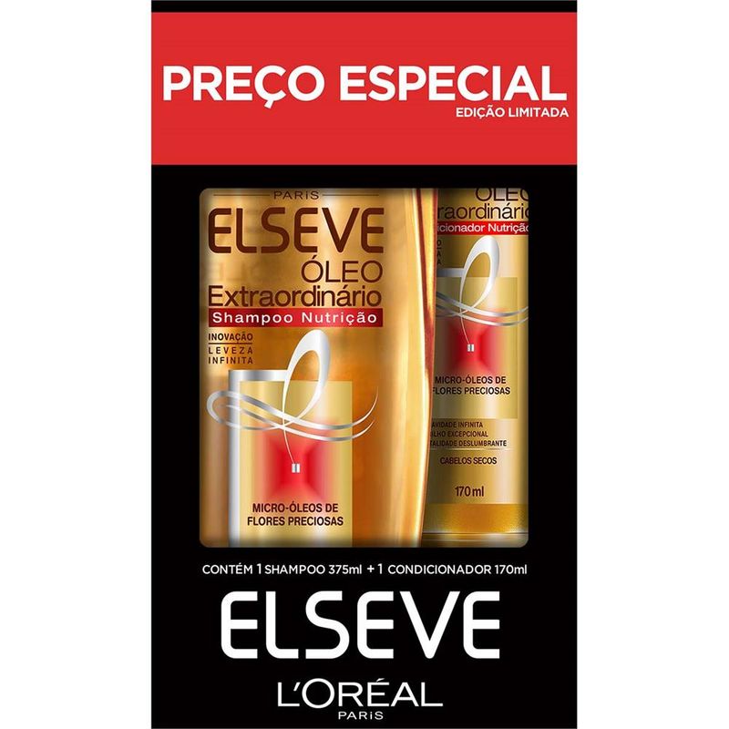 KIT-ELSEVE-SH-375ML---COND-170ML-OLEO-EXTRAORDIN