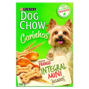 Biscoito Dog Chow Carinhos Integral Mini 500g