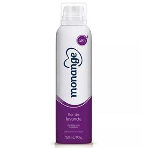 Desodorante Monange Aerosol 150ml Flor Lavanda