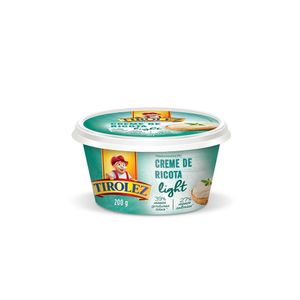Creme De Queijo Ricota Tirolez Light 200g