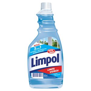 Limpa Vidros Limpol 3em1 Refil 500ml