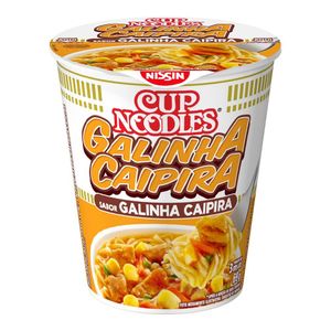 Macarrão Instantâneo Cup Noodles Galinha Caipira 69g