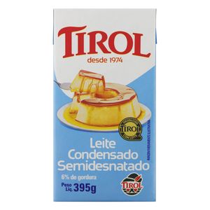 Leite Condensado Semidesnatado Tirol Tp 395g