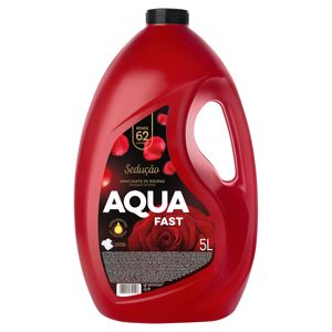 Amaciante Aquafast Vermelho Sedução 5 Litros