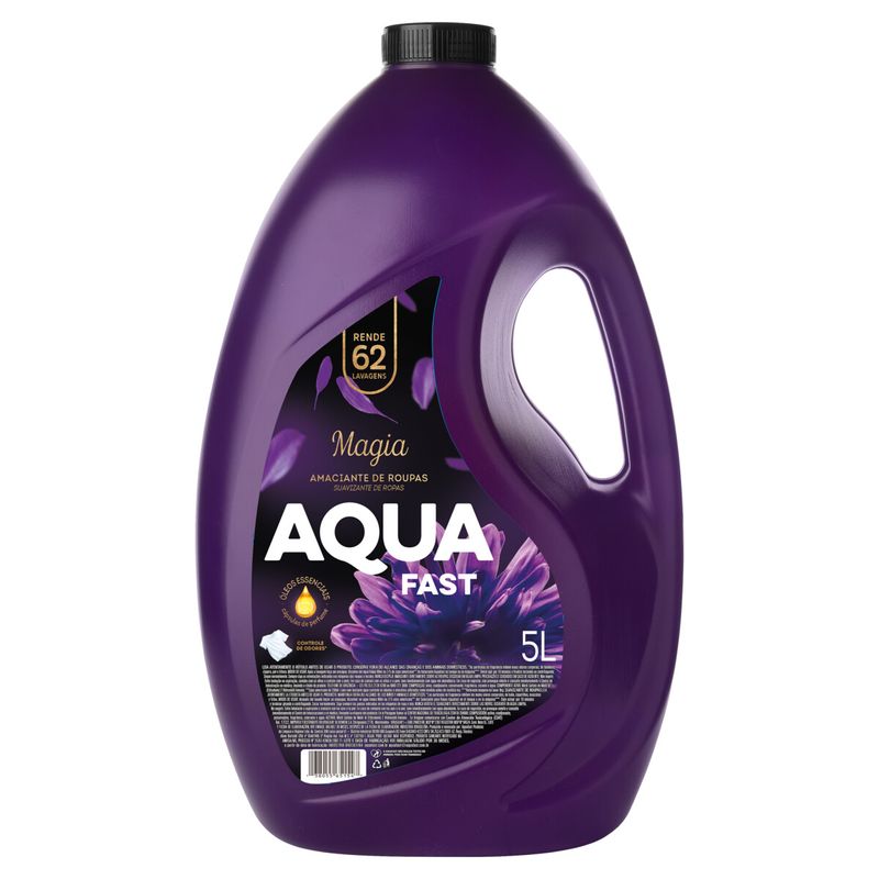 Amaciante Aquafast Roxo Magia 5l Treichel Delivery 0764