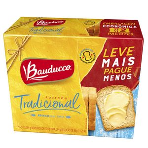 Torrada Bauducco Tradicional 284g