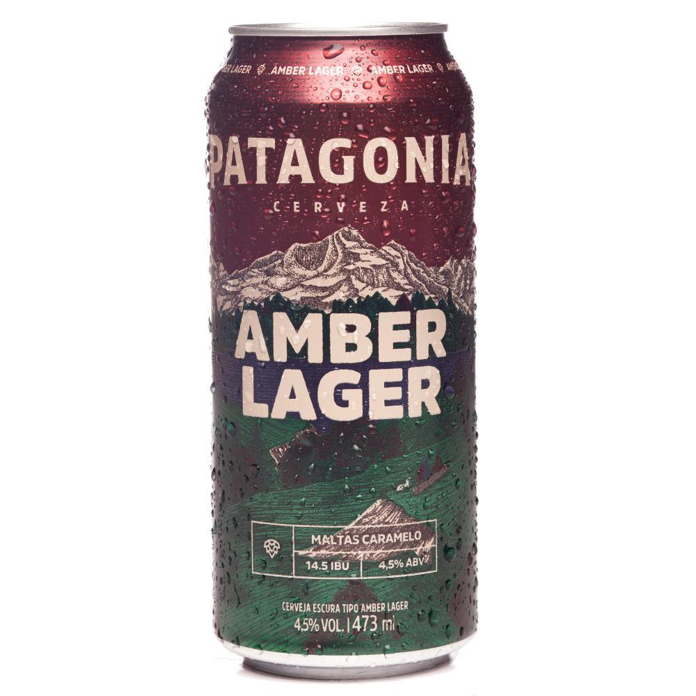 Cerveja Patagonia Amber Lager Lata 473ml Treichel Delivery