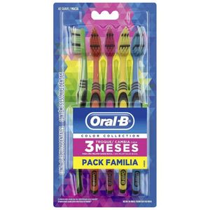 Escova Dental Oral-B Complete Colors Colection C/5 Unidades