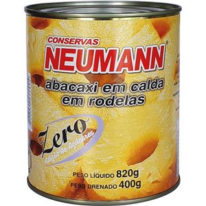 Abacaxi Neumann Rodelas Zero Açucar 400g