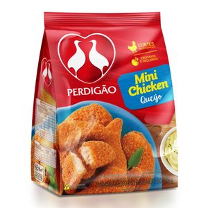 Empanado Perdigão Mini Chickien Tradicional Frango Com Queijo Congelado 275g