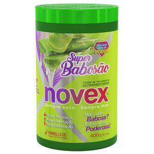 Creme Tratamento Capilar Novex 400g Super Babosão