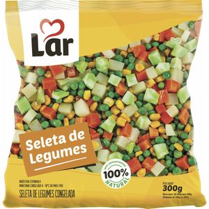 Seleta De Legumes Lar Congelada 300g