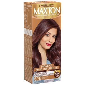 Coloração Maxton Econômica 6.76 Chocolate Rose