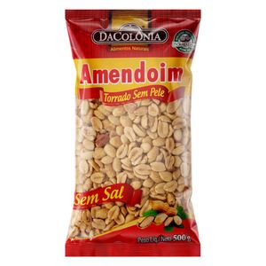 Amendoim Dacolônia Torrado 500g