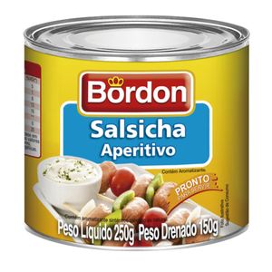 Salsicha Bordon Aperitivo Lata 150g