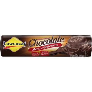 Biscoito Lowçucar Recheado Zero Açucar Chocolate 120g