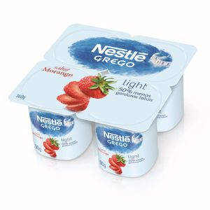 Iogurte Nestlé Grego Light Morango 360g