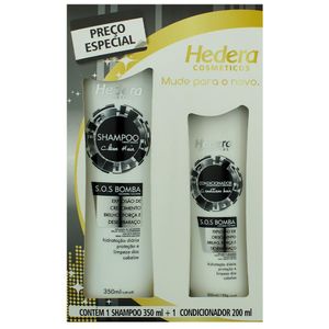 Shampoo 250ml+Condicionador 240ml Hedera S.O.S Bomba