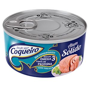 Atum Coqueiro Sólido Em Óleo 120g