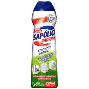 Saponáceo Sapólio Radium Cremoso 250ml Limão