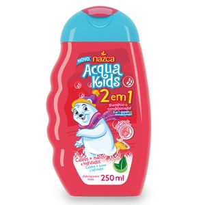 Shampoo Infantil Acqua Kids 2em1 Algodão Doce 250ml