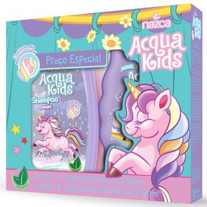 Shampoo Infantil Acqua Kids +Condicionador Marshmallow 250ml