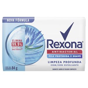 Sabonete Rexona Antibacterial 84g Limpeza Profunda