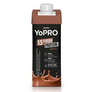 Bebida Láctea Yopro Sabor Chocolate 250ml