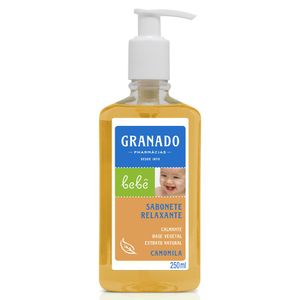 Sabonete Líquido Glicerina Granado Bebê Camomila 250ml